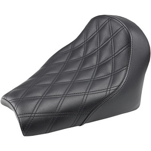 Seat - Renegade Solo - Lattice Stitched - BlackOpen Image Gallery
