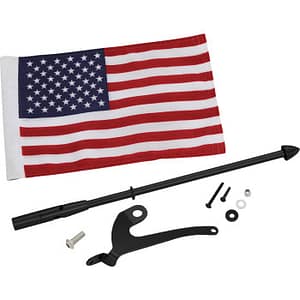 Folding Flag Pole - Left - Black - Can-Am RT/F3Open Image Gallery