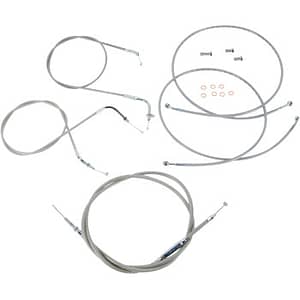 Cable Line Kit - 18" - 20" - XVS1300 - Stainless SteelOpen Image Gallery