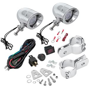 LED Mini Driving Lights Kit - ChromeOpen Image Gallery