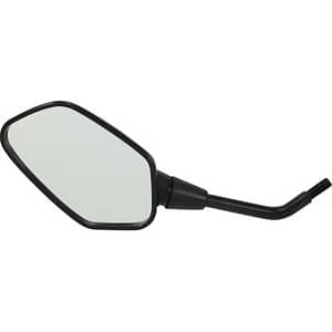 Mirror - OEM-Style Replacement - Side View - Pentagon - Black - RightOpen Image Gallery