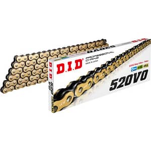 520 VO Drive Chain - Gold & Black - 120 LinkOpen Image Gallery