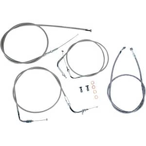 Cable Line Kit - 15" - 17" - XVS650CU - Stainless SteelOpen Image Gallery