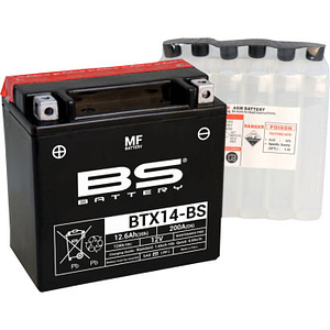 Battery - BTX14-BS (YTX)Open Image Gallery