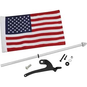 Flag Pole - Right - Chrome - Can-Am RT/F3Open Image Gallery