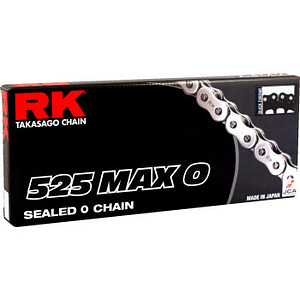 525 Max O - Drive Chain - 120 Links - Black/ChromeOpen Image Gallery