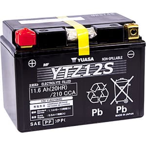 AGM Battery - YTZ12SOpen Image Gallery