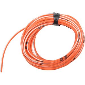 14A Wire - 13' - Orange/WhiteOpen Image Gallery