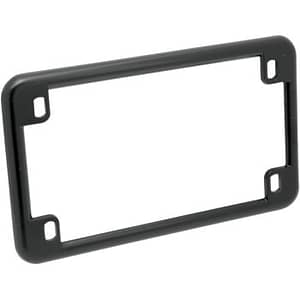 License Plate Frame - BlackOpen Image Gallery