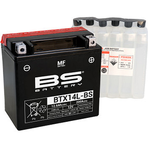 Battery - BTX14L-BS (YTX)Open Image Gallery