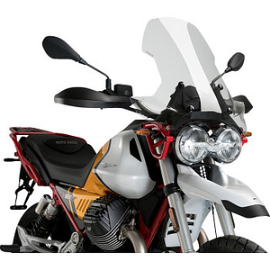 Touring Windscreen - 18-3/4" - Clear - Moto GuzziOpen Image Gallery