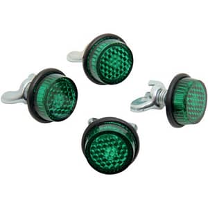 License Plate Reflectors - 4ct - GreenOpen Image Gallery
