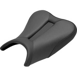Track Seat - Solo - Carbon Fiber - Black - Ninja 400 '18-'22Open Image Gallery