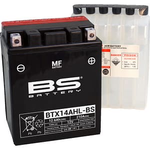 Battery - BTX14AHL-BS (YTX)Open Image Gallery