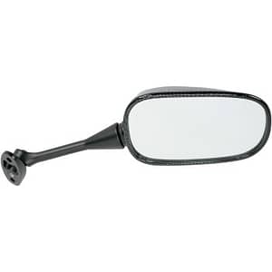 Mirror - Side View - Black/Carbon Fiber - Rectangle - Right - HondaOpen Image Gallery
