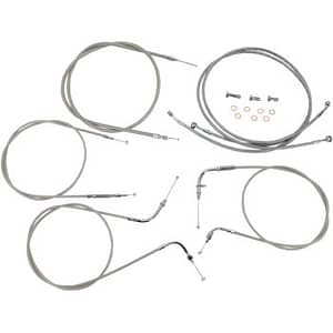 Cable Line Kit - 12" - 14" - XVS1100CU - Stainless SteelOpen Image Gallery