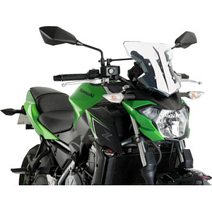 Flanker Windshield - 12-3/4" - Clear - KawasakiOpen Image Gallery