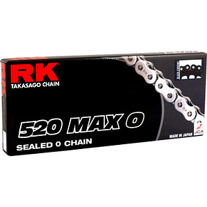 520 Max O - Drive Chain - 120 Links - Black/ChromeOpen Image Gallery
