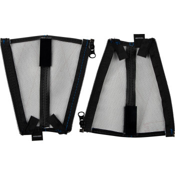 Seat Belt Covers - Black w/ Blue StitchingOpen Image Gallery