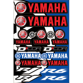 Decal Sheet - Yamaha StreetOpen Image Gallery