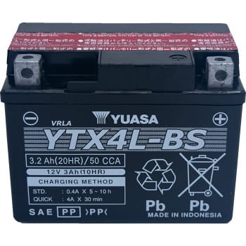Battery - YTX4L-BSOpen Image Gallery