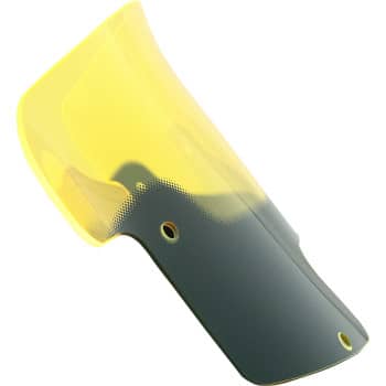Kolor Flare™ Windshield - 8" - Yellow - IndianOpen Image Gallery