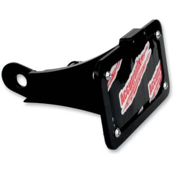 Side Mount License Plate Assembly - BlackOpen Image Gallery