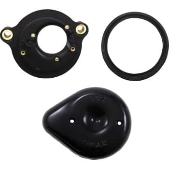 Mini Teardrop Stealth Air Cleaner Kit - Gloss BlackOpen Image Gallery