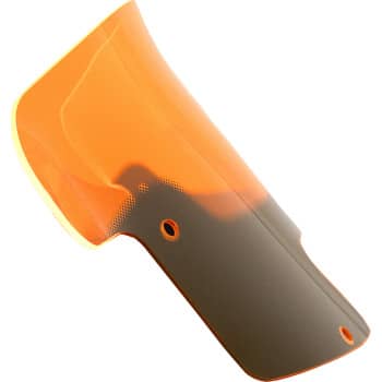 Kolor Flare™ Windshield - 8" - Orange - IndianOpen Image Gallery