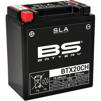 Battery - BTX20CH (YTX)Open Image Gallery